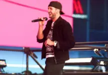 Luke Bryan performs during Dick Clark's New Year's Rockin' Eve at Times Square on December 31^ 2015 in New York City.