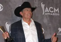George Strait at the 2014 Academy of Country Music Awards - Arrivals at MGM Grand Garden Arena on April 6^ 2014 in Las Vegas^ NV