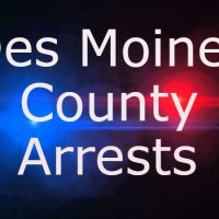 arrests moines des county
