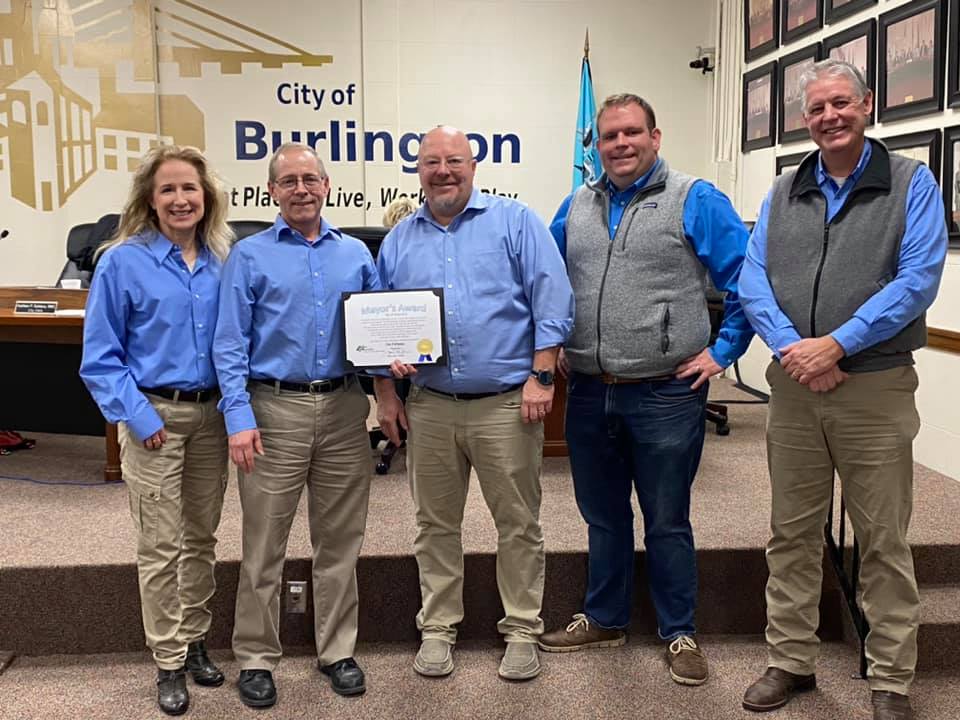 Burlington City Council pays tribute to departing city manager KBUR