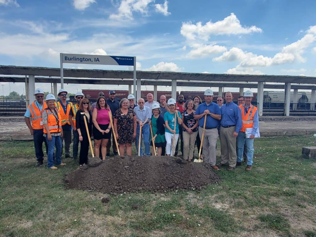 Officials break ground on Burlington Depot project - Vimarsana News