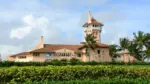 Mar-a-Lago on Palm Beach Island^ Palm Beach^ Florida^ USA. Mar-a-Lago is Palm Beach's grandest mansion built in 1927.