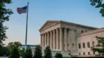 The United States Supreme Court Building on a Summer Evening^ Washington DC