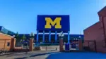 Michigan Stadium ("The Big House") on November 8^ 2020 at the University of Michigan in Ann Arbor^ Michigan. ANN ARBOR^ MI^ USA - NOVEMBER 8