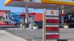 Gas prices at Shell station on Foothill Boulevard in Pasadena^ California - January 31^ 2026