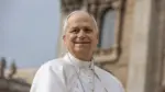 Pope Leo XIV Prevost smiles and waves to the faithful during a general audience in St. Peter's Square. Rome Italy 03 12 2026