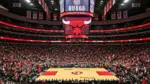 AI-generated image Description Stock AI-generated chicago bulls basketball stadium