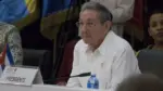 Cuban President Raul Castro at the Opening of the 22nd Meeting of the Association of Caribbean States Ministerial Council Havana^ Cuba. March 10th 2017