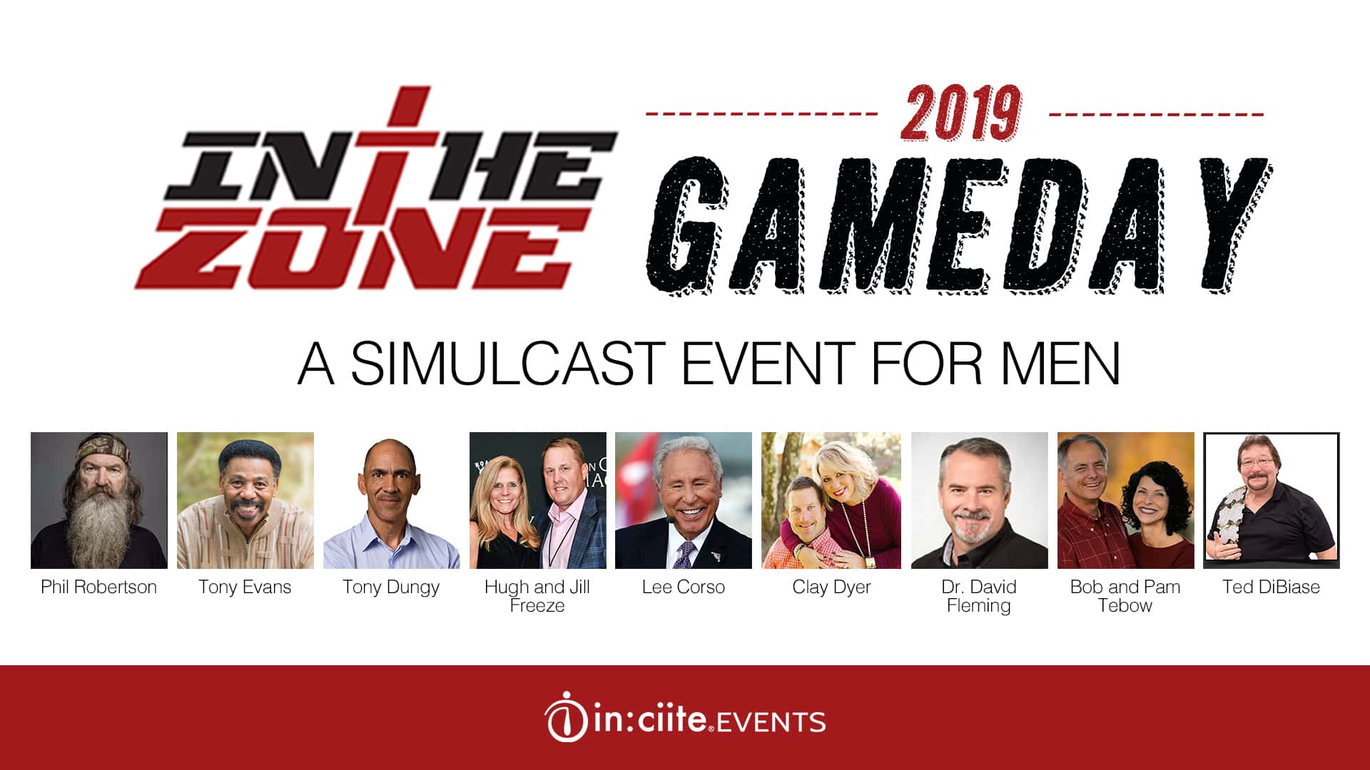 In The Zone Men’s Simulcast – Free Admission