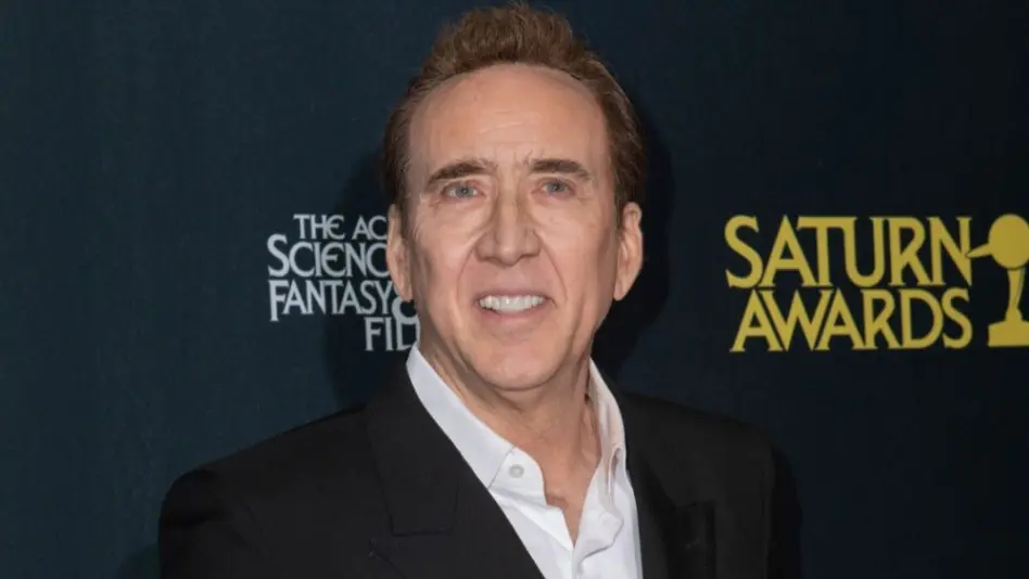 Nicolas Cage in the 52nd Annual Saturn Awards Press Room at Hilton Universal City Hotel on Feb. 02^ 2025 in Universal City^ CA.