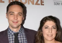 Jim Parsons^ Mayim Bialik at the SilverScreen Theater at the Pacific Design Center on March 7^ 2016 in Los Angeles^ CA