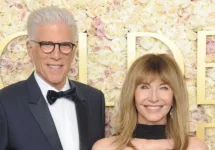 Ted Danson and Mary Steenburgen at the 82nd Annual Golden Globe Awards held at the Beverly Hilton Hotel in Beverly Hills^ USA on January 5^ 2025.