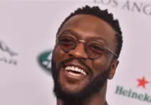 Aldis Hodge arrives to the BAFTA Los Angeles and BBC America TV Tea Party on September 21^ 2019 in Hollywood^ CA