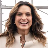 Mariska Hargitay attends ceremonial lighting of Empire State Building in New York on April 5^ 2024 in partnership with Joyful Heart Foundation in recognition of Sexual Assault Awareness Month