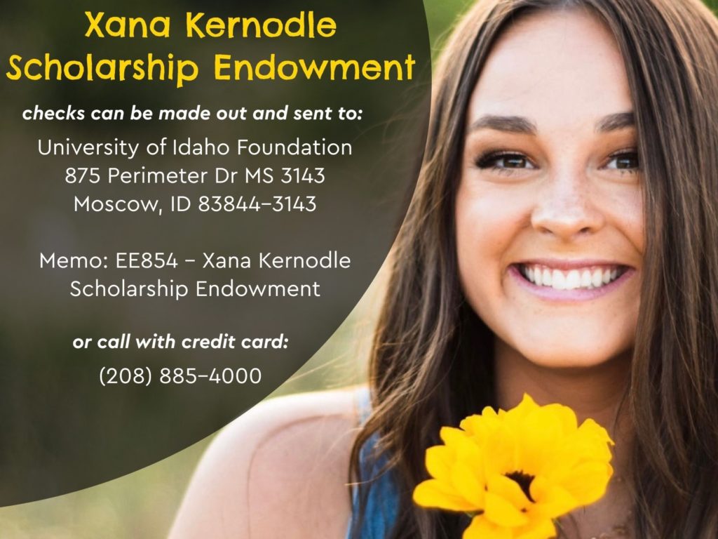 Permanent Endowment Scholarship Created to Honor Moscow Murder Victim ...