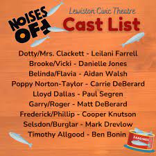 "Noises Off" February 16-26 - Vimarsana News
