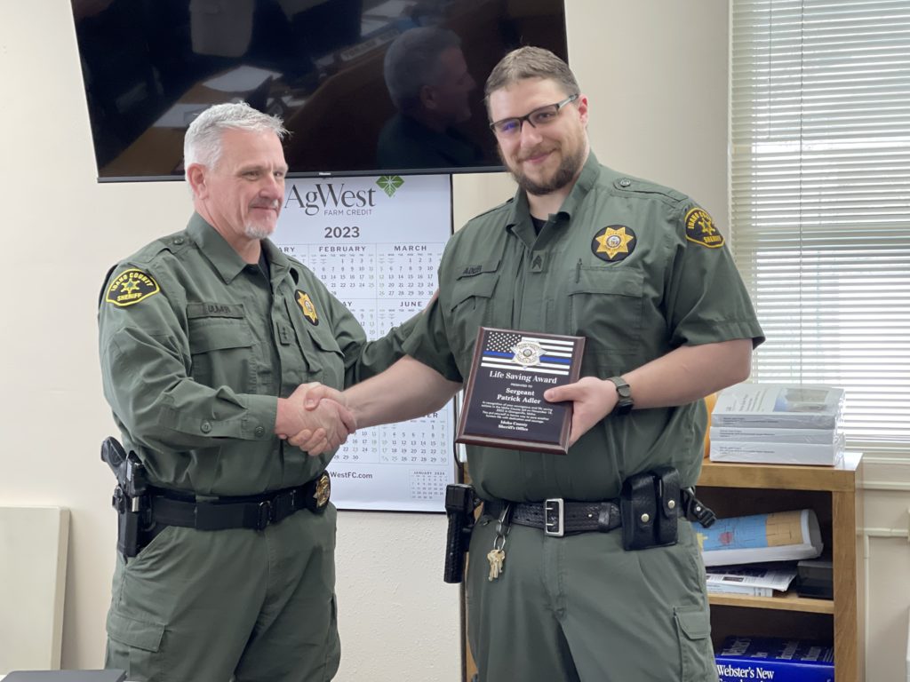 Idaho County Detention Sgt. Honored For Saving Life of Inmate in November - Vimarsana News