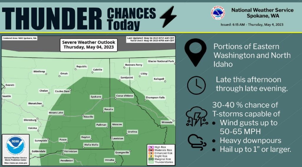 Strong to Severe Thunderstorms Late This Afternoon & Evening With Heavy ...