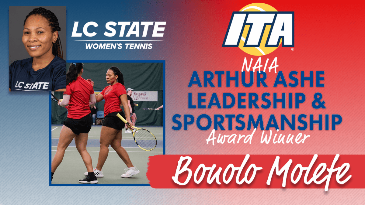 Molefe Named ITA NAIA Arthur Ashe Leadership & Sportsmanship Award