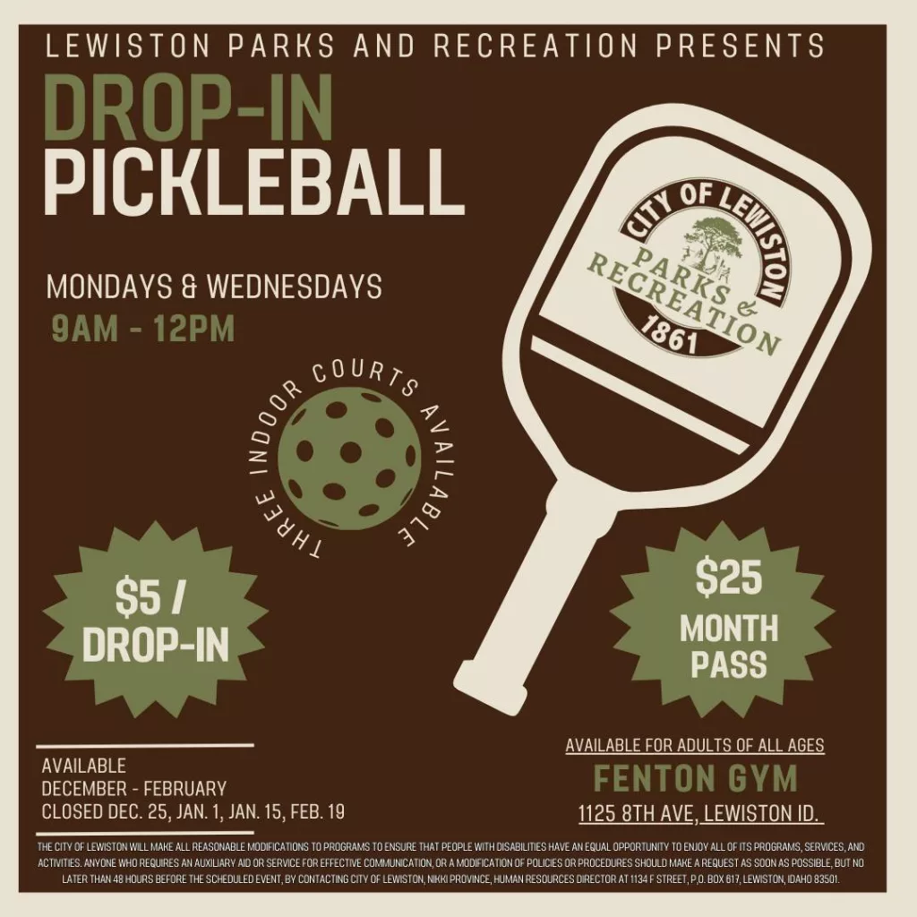 Indoor Pickleball at Fenton Gym! KOZE