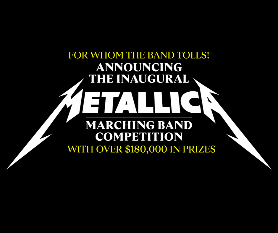 Metallica Marching Band Competition Winners Announced (See Videos) KOZE