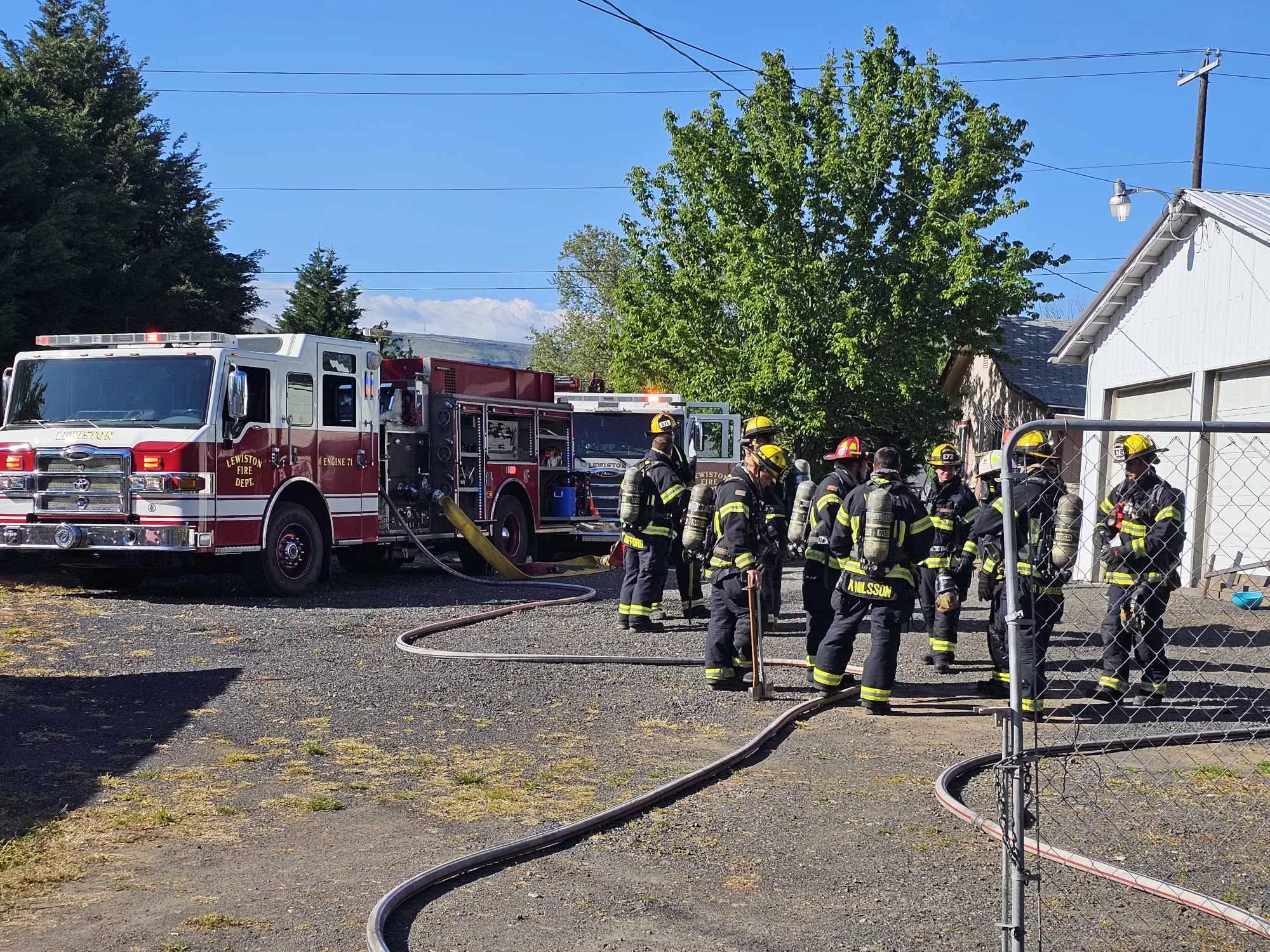 BREAKING: Fire Crews on Scene of Lewiston Fire | KOZE