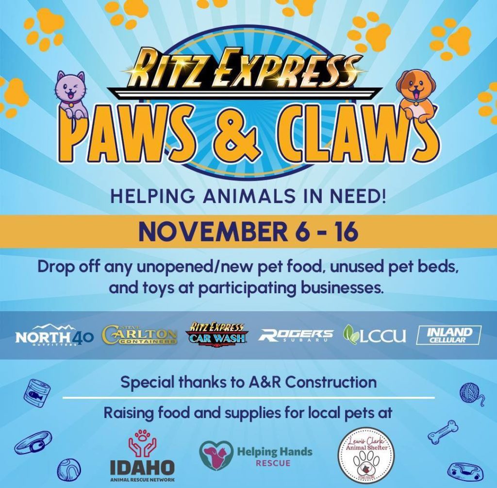 Paws Drive Paws & Claws Pet Supply Drive | KOZE