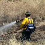 Nez Perce County Fire Highway 12