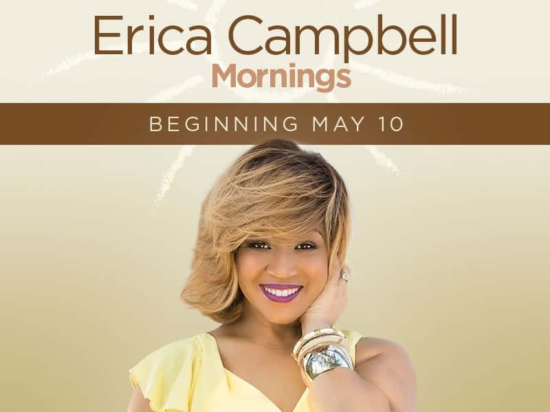 Erica Campbell Morning Show Joy 989 Fm Wajv