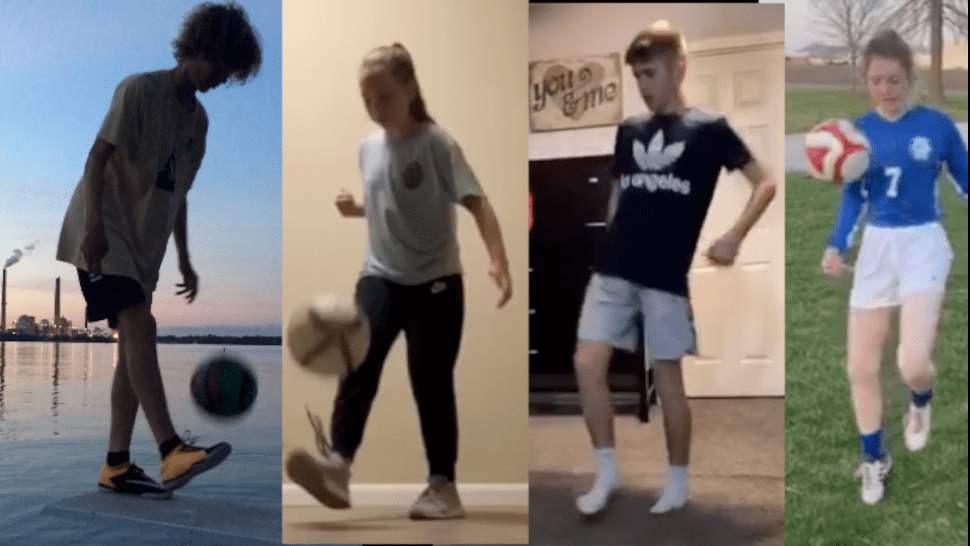Soccer Juggling Challenge Part Two Channel 1450