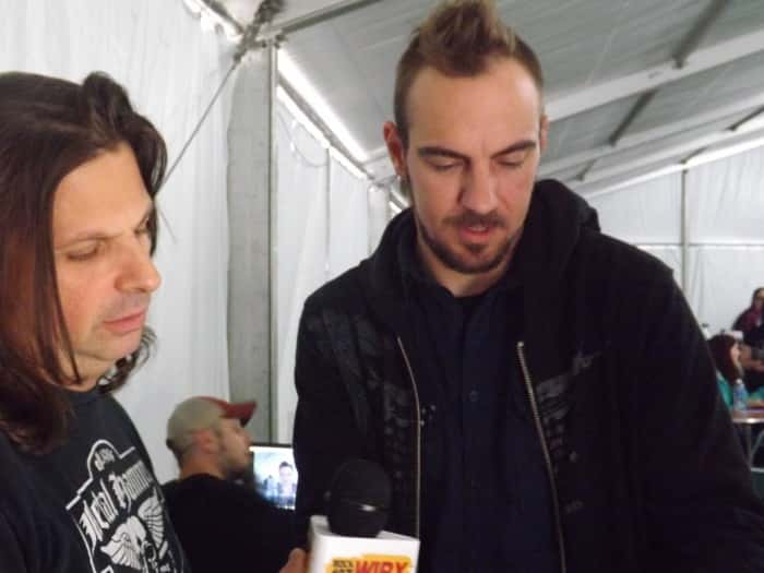 Adam and Mike from Saint Asonia (Also known from Staind and Three Days Grace)