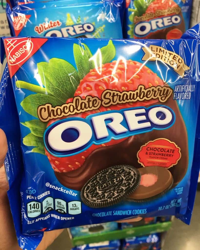 Oreo Release Limited Edition 'Chocolate Strawberry' Cookie ROCK 107 WIRX