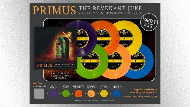 Primus announces 'The Revenant Juke' ﻿singles box set with Third Man Records - Vimarsana News