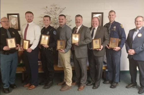 Exchange Club honors police - Vimarsana News