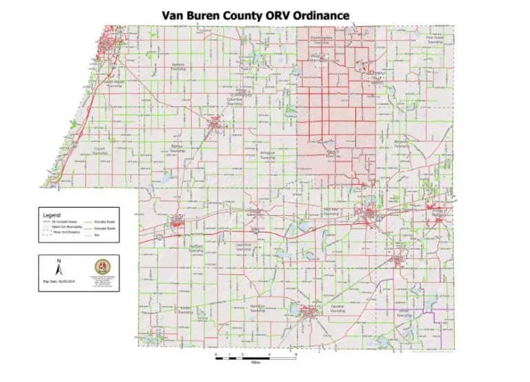 Van Buren County adopts ORV ordinance - Vimarsana News