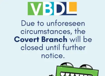 Covert Library temporarily closed
