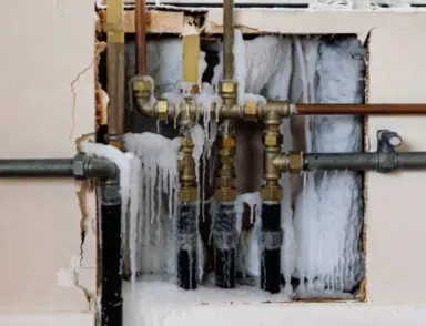 frozen pipes