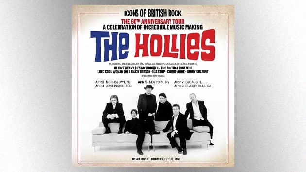 The Hollies' to launch 60th anniversary US tour in April 2022 - Vimarsana News