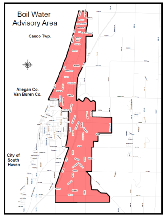 BOIL ORDER REMAINS IN EFFECT IN SOUTH HAVEN TFN - Vimarsana News