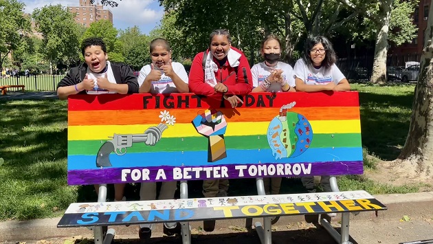 New York City students protest gun violence through public art - Vimarsana News