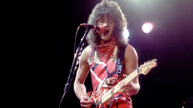 Eddie Van Halen's "Hot for Teacher" guitar up for auction | SuperHits 103.7 COSY-FM - Vimarsana News