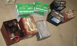 Recovered batteries (2)