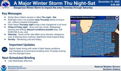 Blizzard Expected To Make Travel Dangerous - Vimarsana News