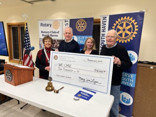 South Haven Rotary supports We Care Community Resource Center - Vimarsana News