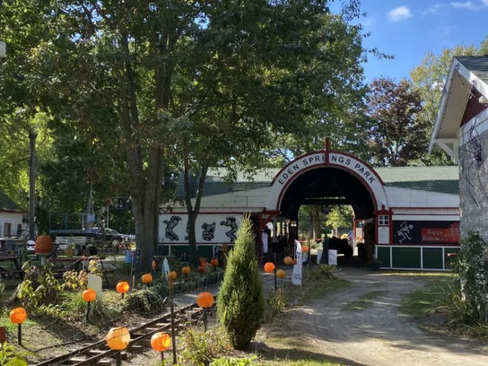 Eden Springs Train depot