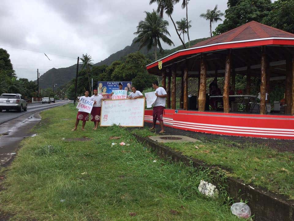 Tafuna Football Team Heads to CA Talanei