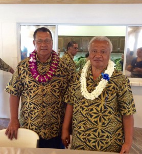 Fale Samoa leaders