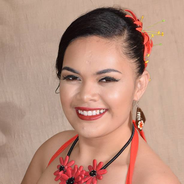 Miss American Samoa Receives Well Wishes From Lt Governor Talanei   Miss Antonina 