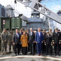 the-codel-with-ambassador-hickey-and-us-military-aboard-the-uss-gunston-hall