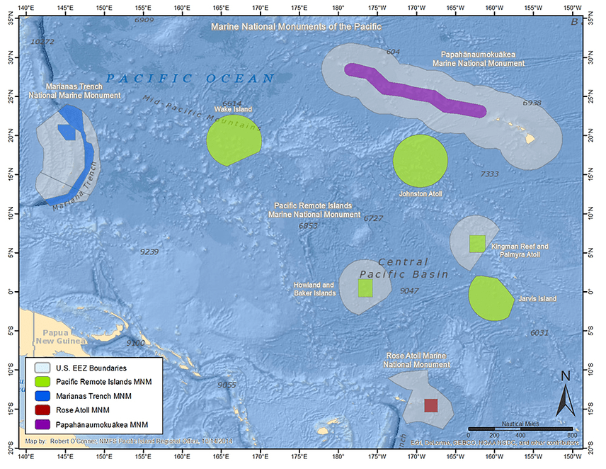 Scientists review benefits/costs of commercial fishing in marine monuments